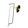 Aplique WHIZZ Oro Negro FARO, diseño moderno 20165-96