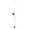 WHIZZ Lámpara FARO salón colgante/pie oro negro, referencia 20166-96