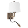 Aplique con Lector LED FRAME FARO 20173-01 para dormitorio