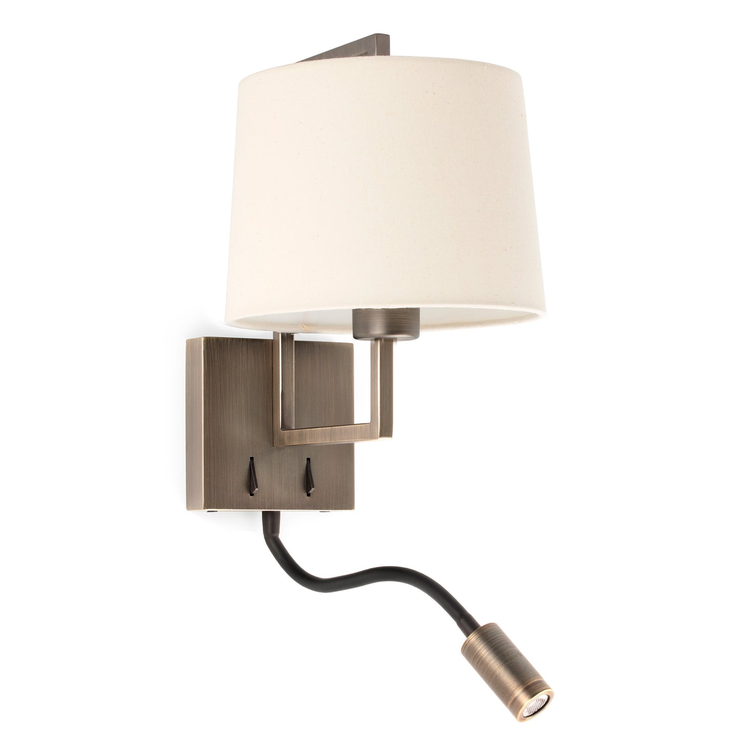 Frame Aplique con Lector LED Oro Viejo FARO - Ref. 20173-02