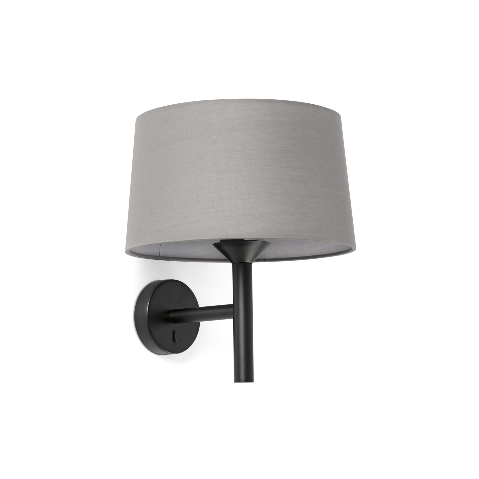 Windsor Aplique de Pared Gris y Negro Faro 20221-129