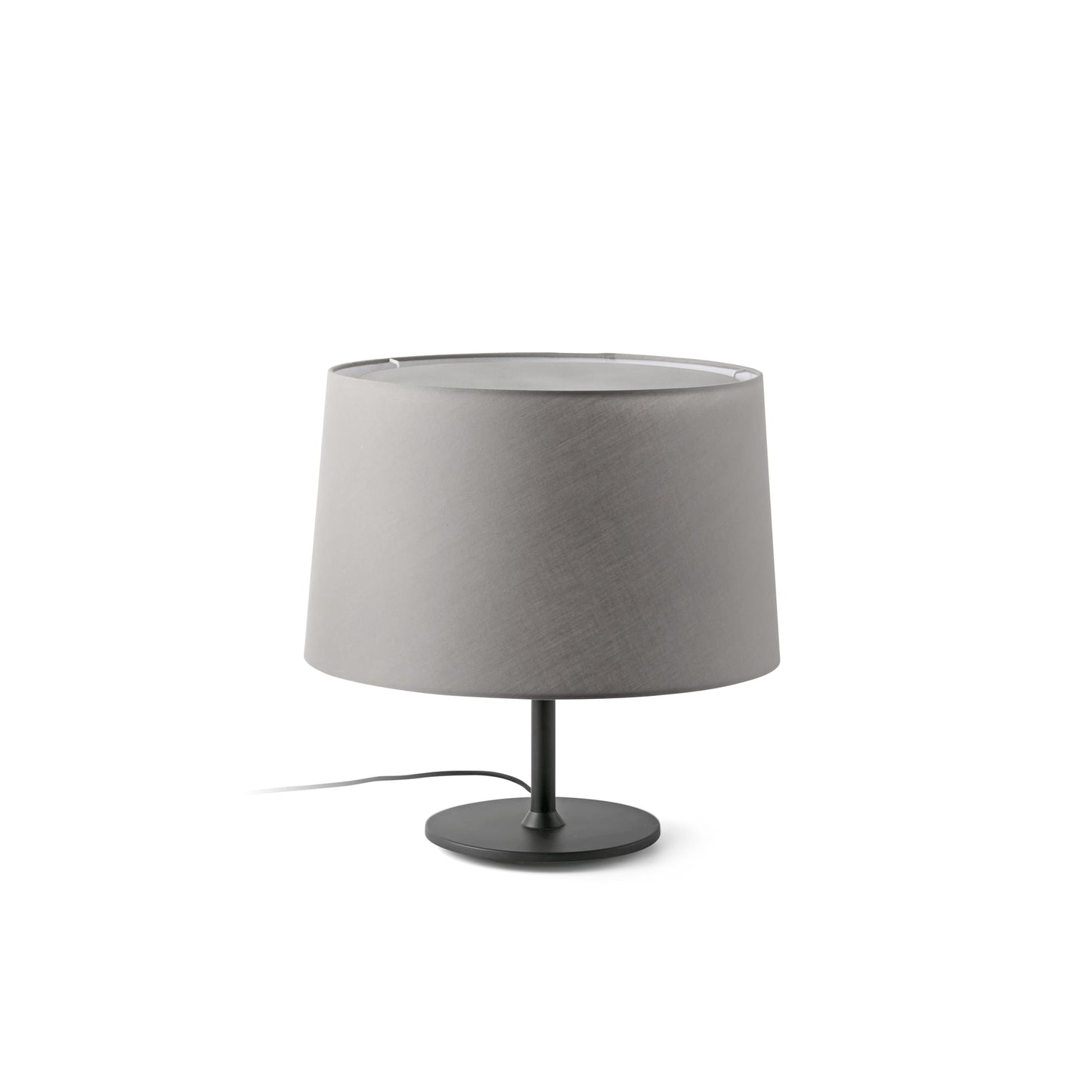 Lámpara de sobremesa Windsor Textil Gris Faro 20225-130 para ambiente acogedor