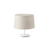 Lámpara de sobremesa Windsor blanca FARO para iluminación ambiental, referencia 20226-151