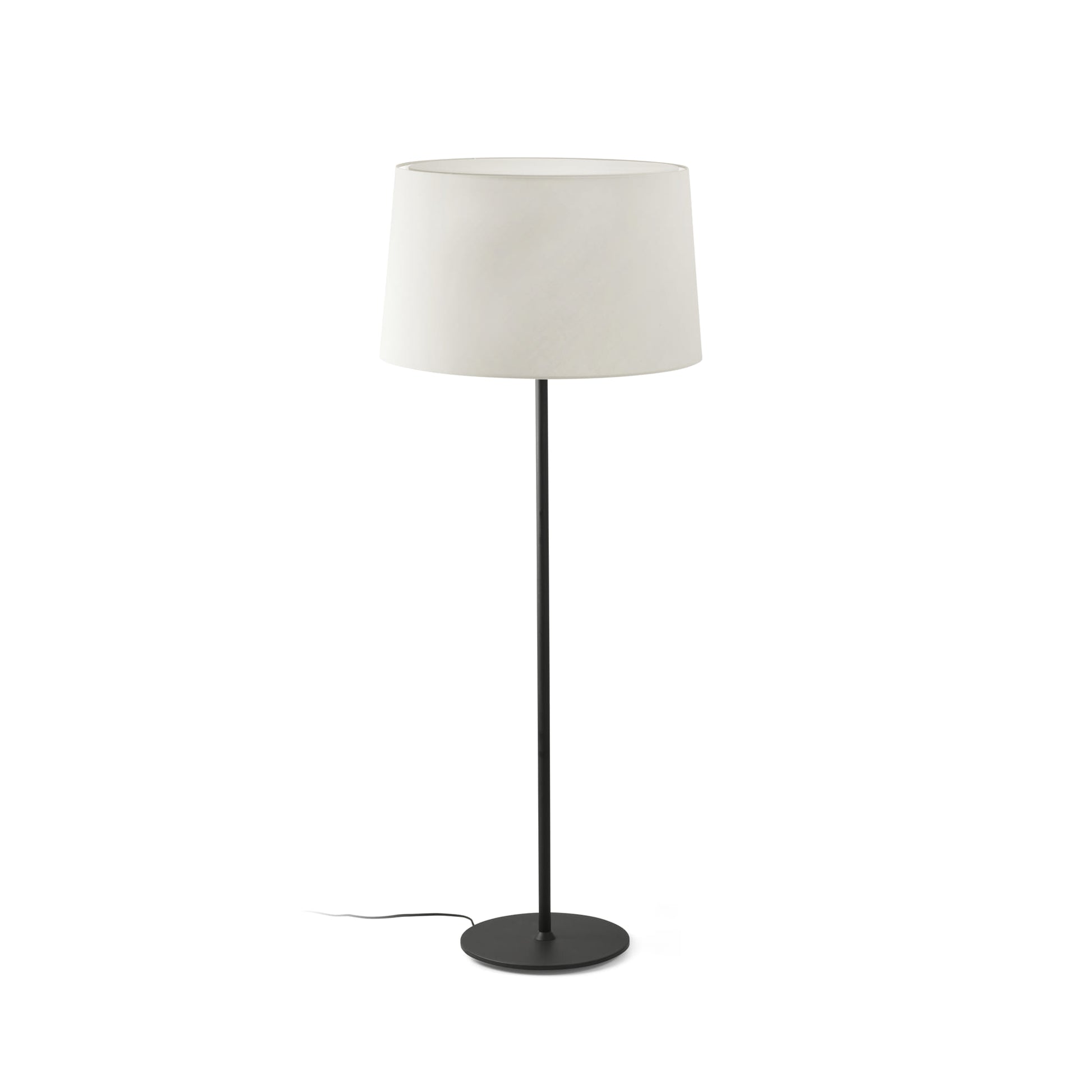 Lámpara de Pie Windsor Negra Lino Faro 20227-152 para iluminación ambiental
