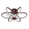 Ventilador de Techo LUMIT JURA Marrón - 5 Aspas, LED Integrado - LUZGURÚ