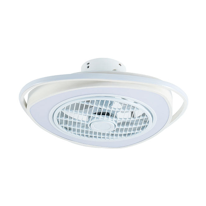 LUMIT 202596001 - Ventilador de Techo GENEVA Blanco con Luz LED - LUZGURÚ