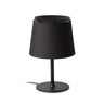 Lámpara de mesa SAVOY Sobremesa Negra Textil Diseño Isaac Piñeiro FARO 20305-83-US