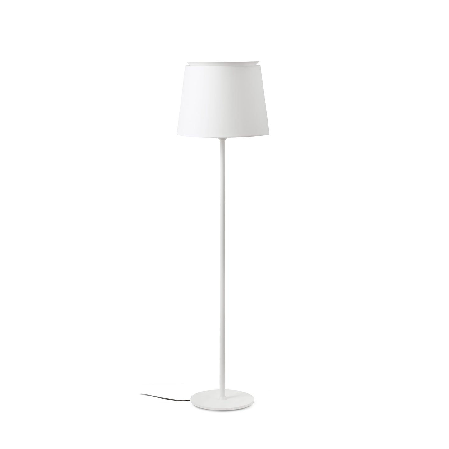 Lámpara de pie Savoy blanca FARO diseño moderno 20306-85-US