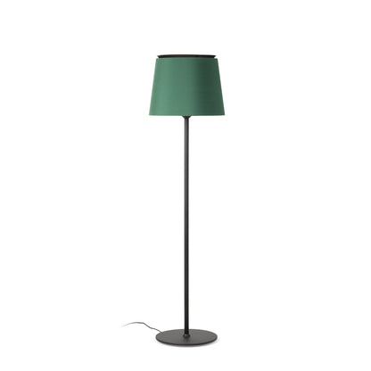 Lámpara de pie SAVOY Negra y Verde Faro, diseño moderno 20307-87-US
