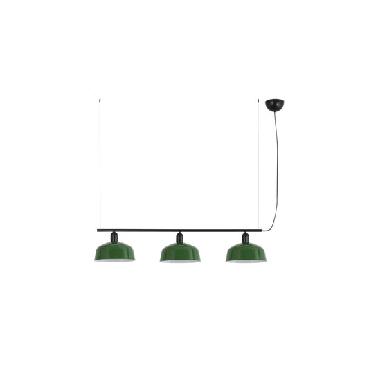 Lámpara colgante Tatawin 3 luces FARO verde clásico, referencia 20338-149