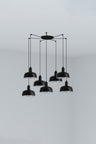Colgante Tatawin S Cristal Negro Diseño Faro LuzGuru 20340-117-7L