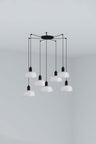 Tatawin Lámpara Colgante Blanca Diseño Clásico Faro 20340-140-7L