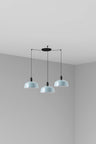 Lámpara Colgante Tatawin Metal Azul Grisáceo Faro 20340-147-3L