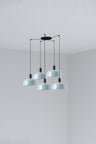 Lámpara Colgante Tatawin Metal Azul Grisáceo Faro, diseño atemporal. Ref: 20340-147-5L