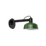 TATAWIN Aplique de Pared Verde Diseño Clásico FARO 20342-144