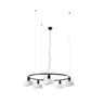 Colgante Tatawin S Cristal Circular Blanco FARO - LuzGuru 20343-116-5L