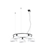 Tatawin Lámpara Colgante Circular Blanca Faro, diseño clásico y elegante. Ref: 20343-145-5L