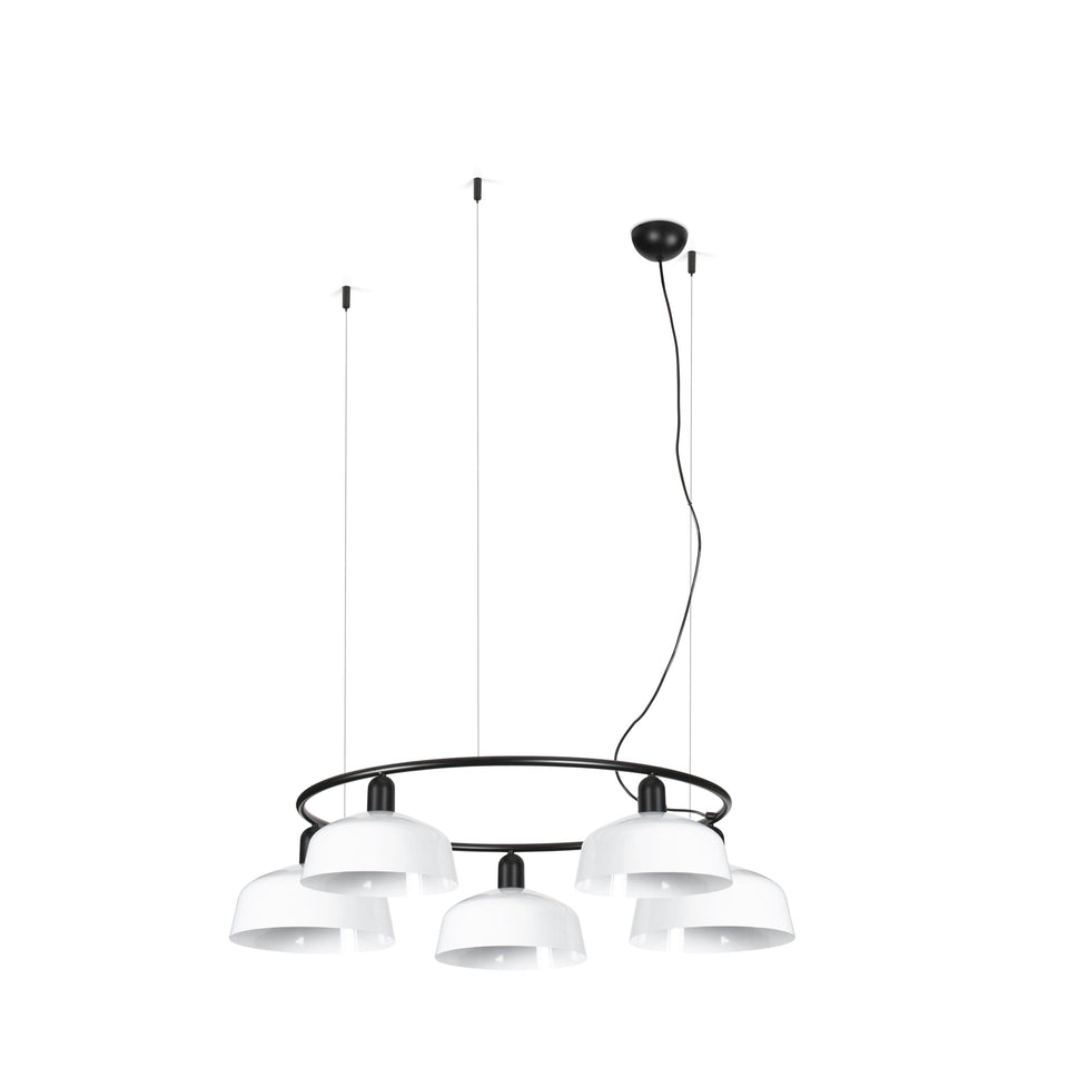 Modelo 3D interactivo y realidad aumentada de Lámpara Colgante Tatawin M 5L 90 cm FARO