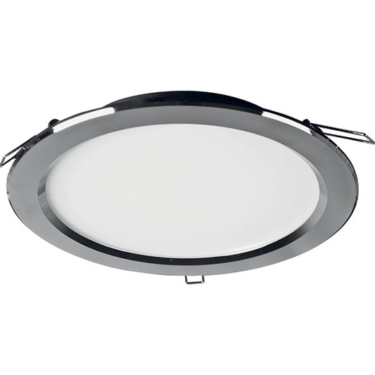 Downlight Empotrable LED INTEGO CLASSIC 16W 23,4 cm Aluminio TECHTOUCH Interlusa - Vista frontal principal en fondo blanco | LuzGurú