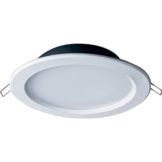 Downlight Empotrable LED INTEGO CLASSIC 12W 4000K Blanco Interlusa - Vista frontal principal en fondo blanco | LuzGurú