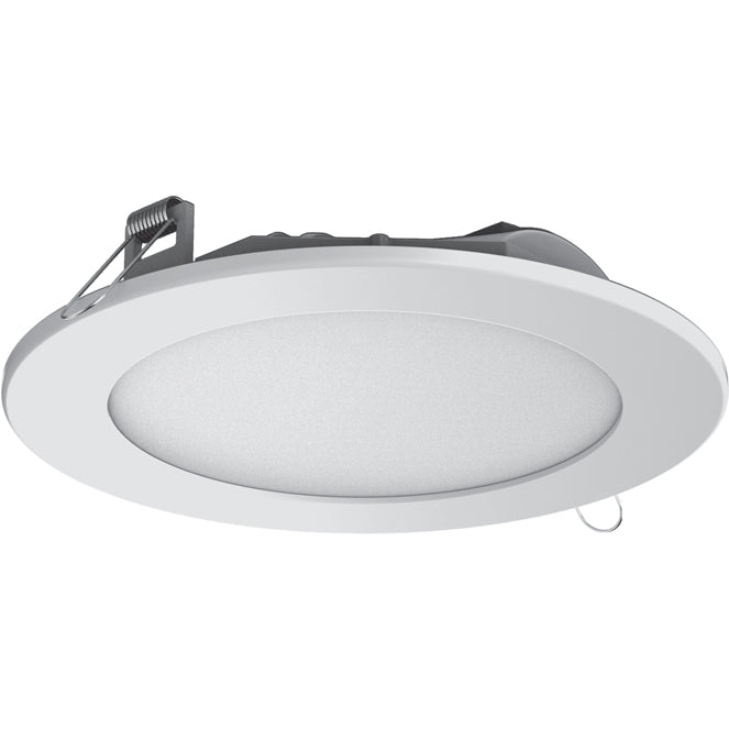 Downlight LED Empotrable INTEGO SLIM 20 cm 19W 4000K Blanco Interlusa - Vista frontal principal en fondo blanco | LuzGurú
