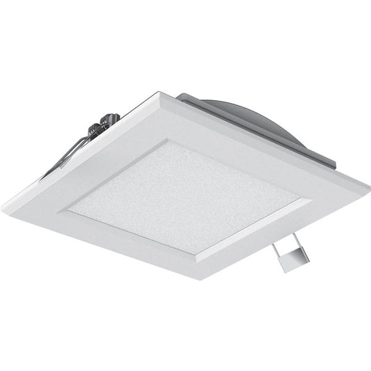 Downlight Empotrable LED INTEGO SLIM 13W 4000K Blanco Interlusa - Vista frontal principal en fondo blanco | LuzGurú