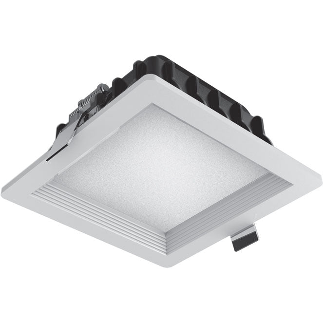Downlight Empotrable LED INTEGRO PRO 21W 4000K Blanco Interlusa - Vista frontal principal en fondo blanco | LuzGurú