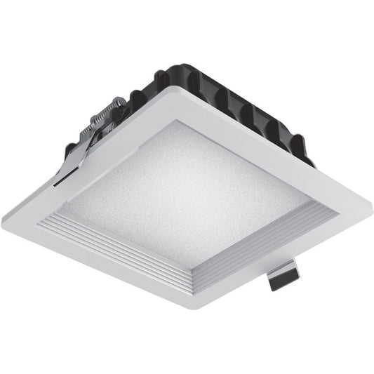 Downlight Empotrable LED INTEGRO PRO 21W 4000K Blanco Interlusa - Vista frontal principal en fondo blanco | LuzGurú