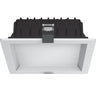 Downlight Empotrable INTEGO PRO cuadrado LED 6400K 1490lm Interlusa en blanco