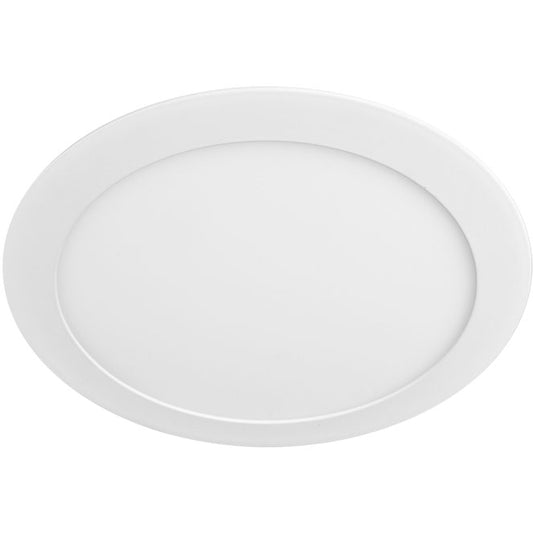 Downlight Empotrable LED Evolution 12W 3000K Blanco 17cm Interlusa - Vista frontal principal en fondo blanco | LuzGurú