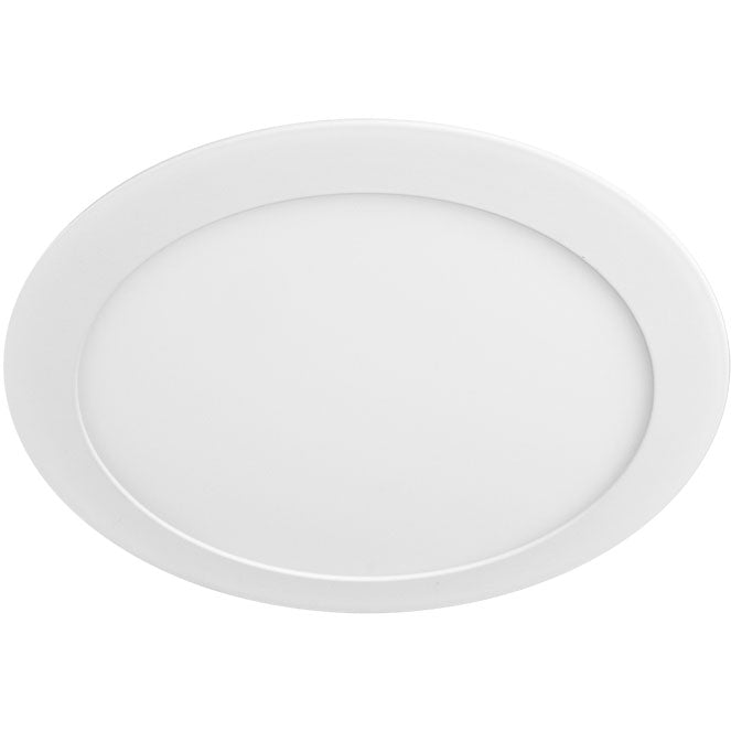 Downlight Empotrable LED Evolution 17 cm Blanco 12W 6400K Interlusa - Vista frontal principal en fondo blanco | LuzGurú