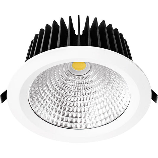Downlight Empotrable LED INTEGO MARVEL 22,5 cm 80W Blanco TECHTOUCH Interlusa - Vista frontal principal en fondo blanco | LuzGurú
