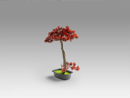 Bonsái Artificial Bujin-hi 45 cm Diseño Literati Schuller en ambiente decorado | Schuller