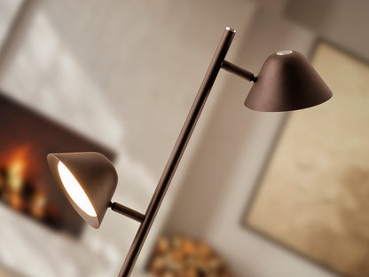 Taros 2L Dark Bronze Floor Lamp | Schuller | 215626