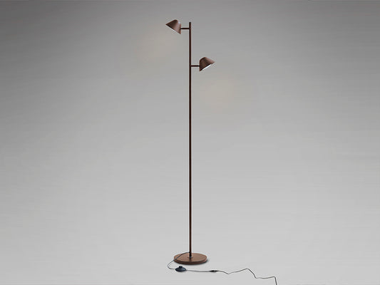 Taros 2L Dark Bronze Floor Lamp | Schuller | 215626