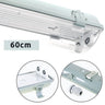 Armadura Estanca LINESTA IP65 2xG13 T8 LED 60cm Gris Interlusa