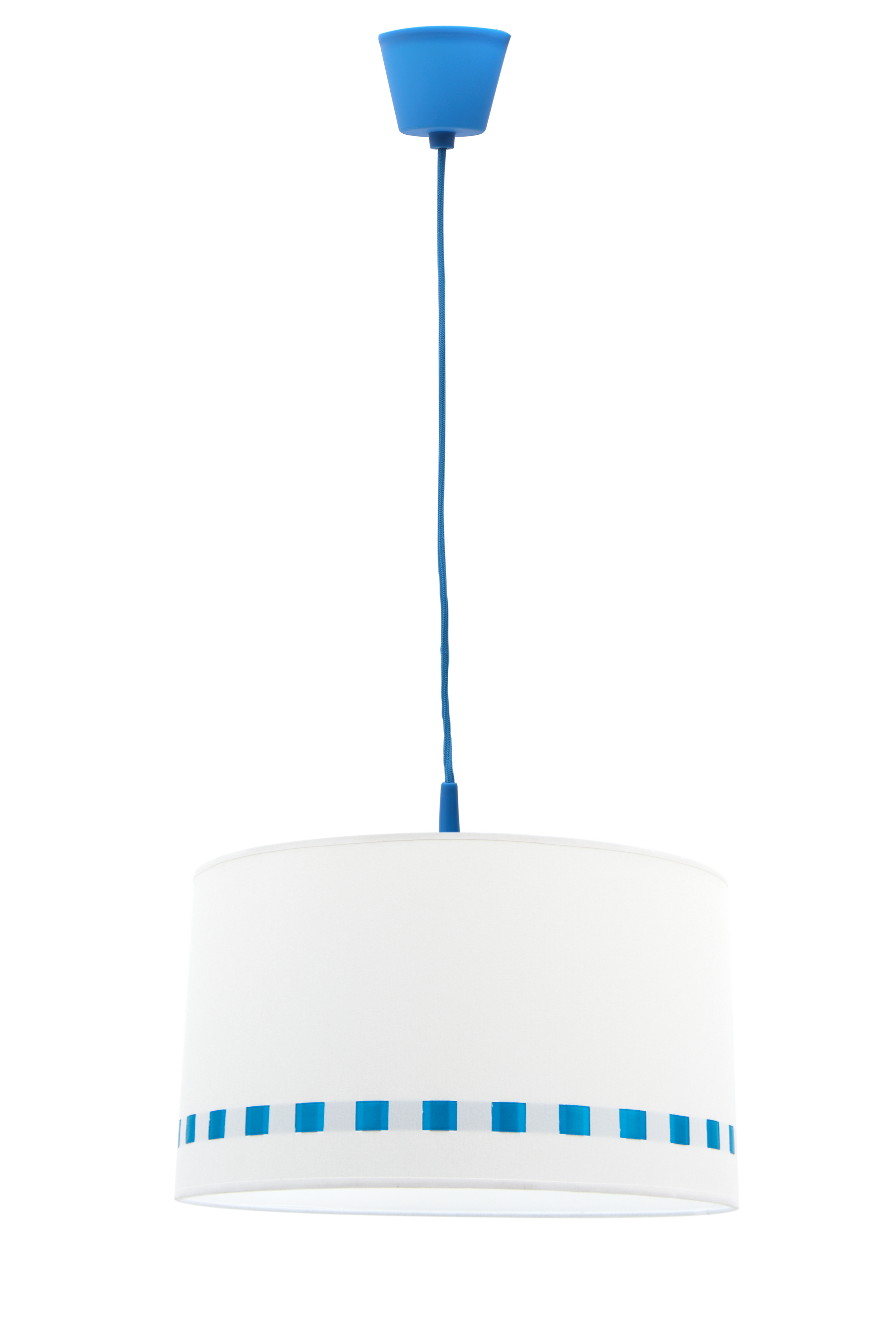 Colgante Lacito Azul para habitación infantil, Fabrilamp, luzguru.com