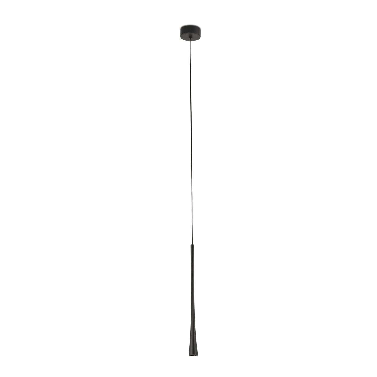 Lámpara Colgante Minimalista DIANA 400 Negra FARO 22005 de LuzGuru