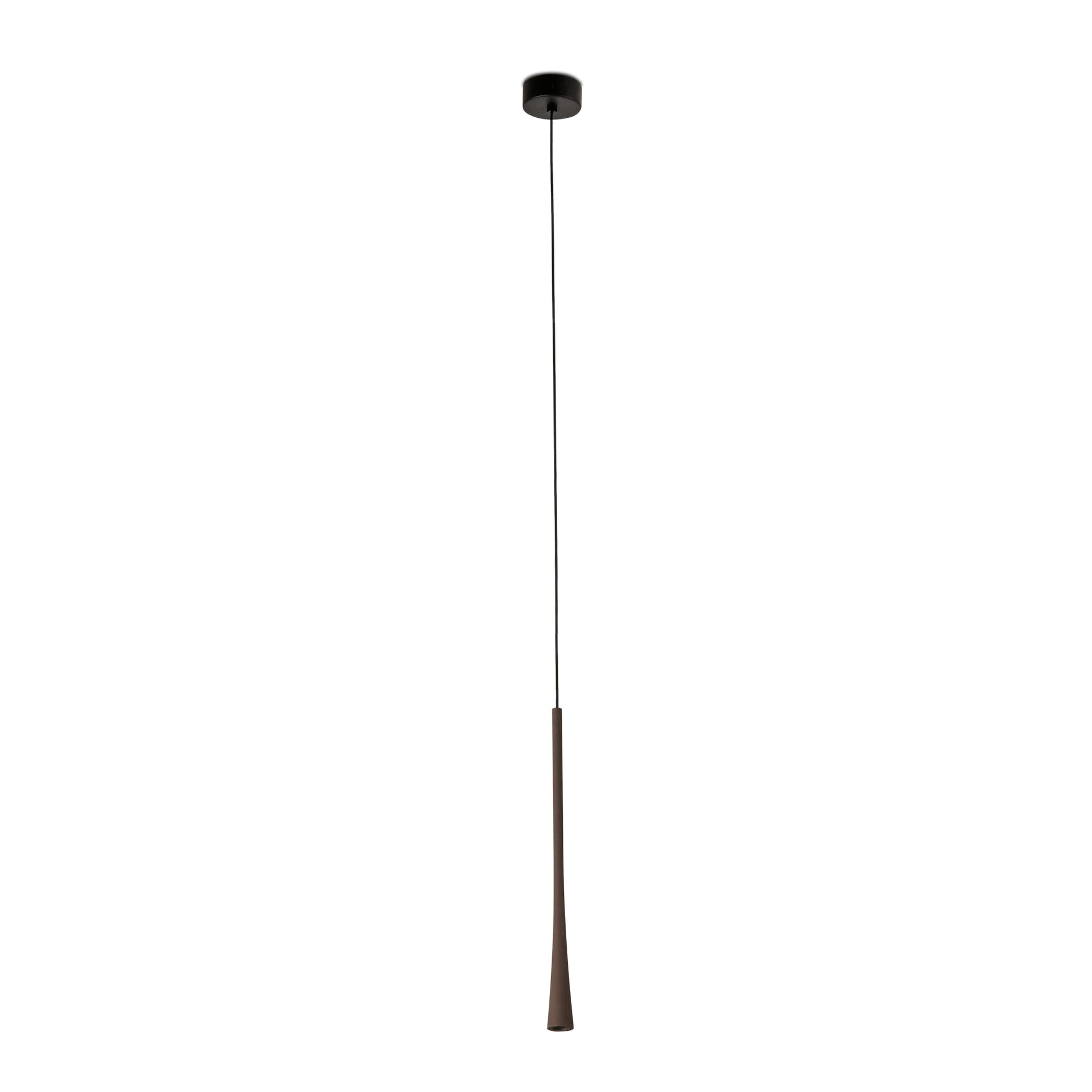 DIANA 400 Lámpara Colgante Minimalista Marrón FARO 22006
