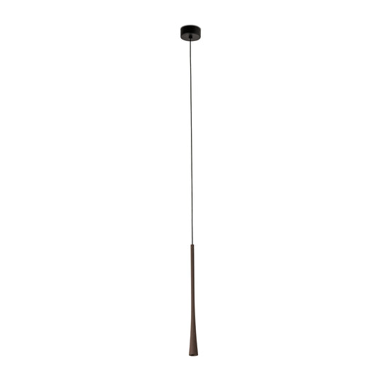 DIANA 400 Lámpara Colgante Minimalista Marrón FARO 22006