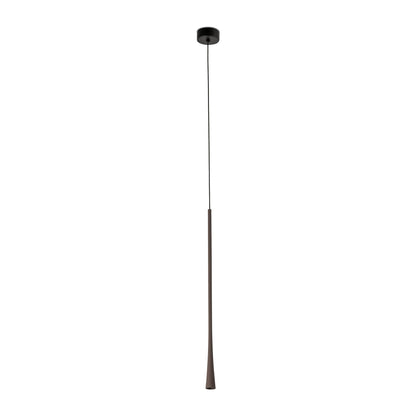 Lámpara colgante DIANA 600 minimalista marrón Faro 22012