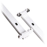 Regleta BATTEN 2xG13 T8 LED 60cm Interlusa blanca para iluminación técnica