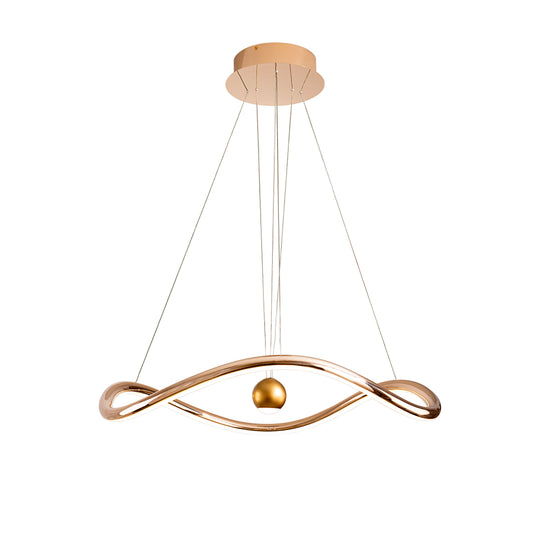 Lámpara Colgante LED Romina 50W Dorado Brillo Schuller - vista principal | Schuller