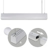 Barra Colgante LINEX B2 LED 20W 3000K Interlusa en aluminio