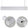 Barra Colgante LINEX B2 LED 6400K Interlusa en aluminio, vista frontal
