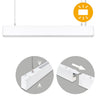 Barra Colgante LINEX B2 LED 3200lm 4000K Interlusa en blanco, vista frontal