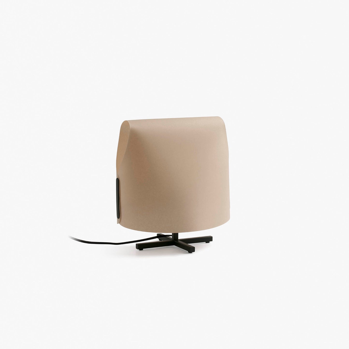 Lámpara de Mesa Luang S Negra y Camel FARO 23001-58