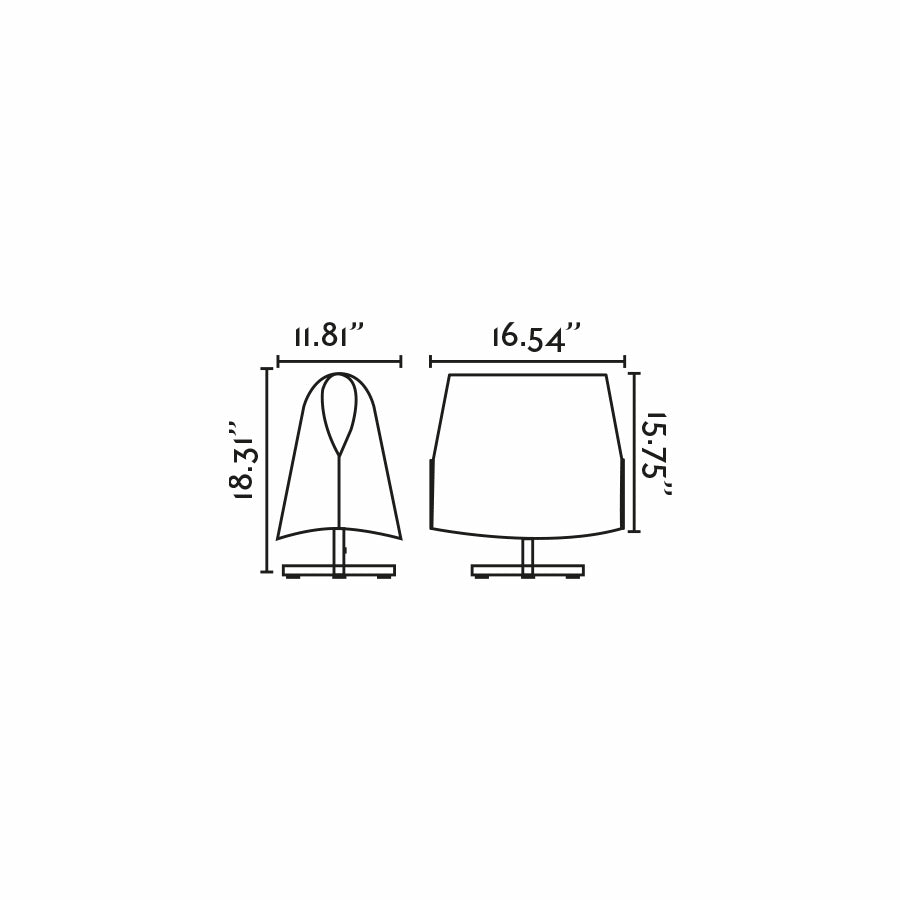 Lámpara de mesa con tecnología LED para luz eficiente