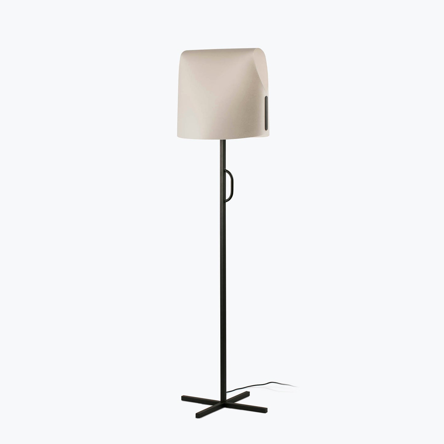 Luang Lámpara de Pie Salón Beige y Negra FARO 23003-59