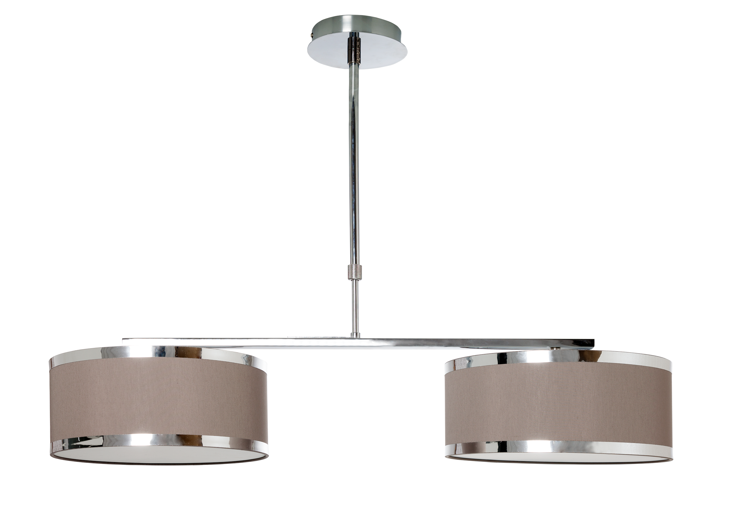 Lámpara de mesa Lanzarote fabricada en color beige, ideal para hogar